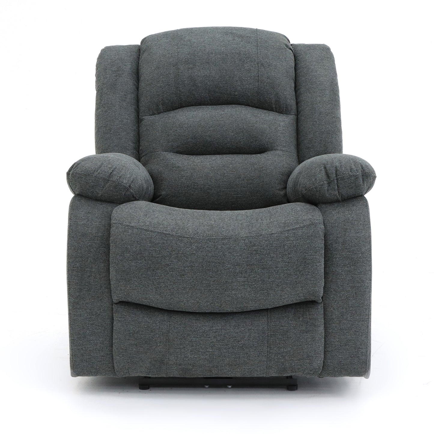 Alva Electric Recliner Fabric Sofa Graphite 1, 2 or 3 Seater
