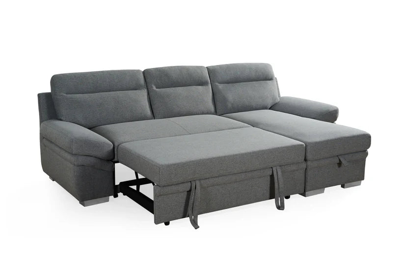 Astra Sofabed Grey Universal Corner Sofa