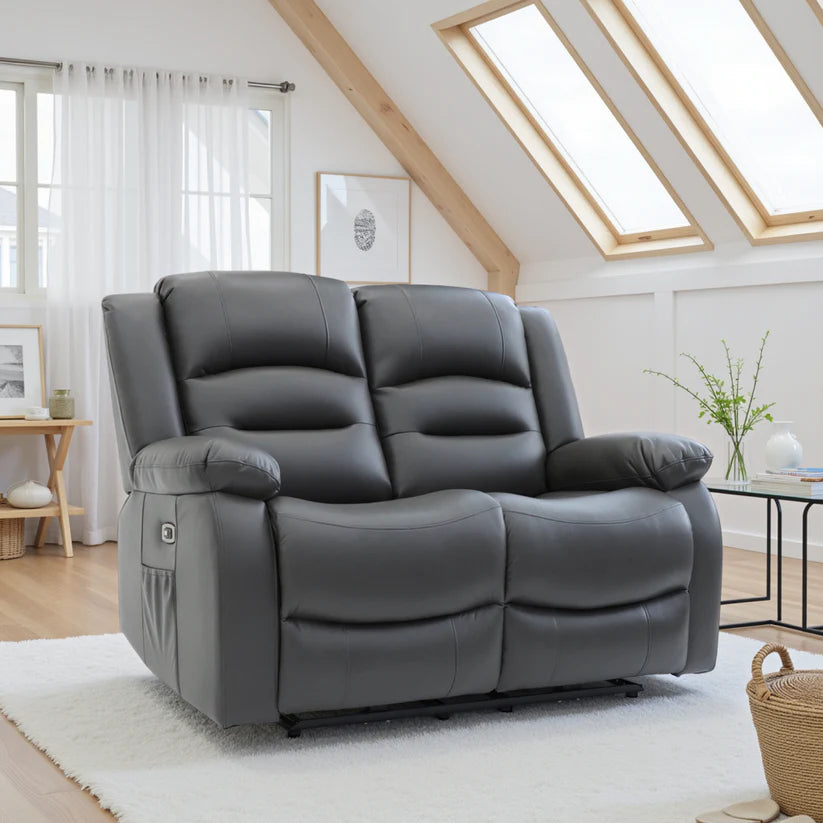 Alva Electric Recliner 1, 2 or 3 Seater USB and Cup Holder
