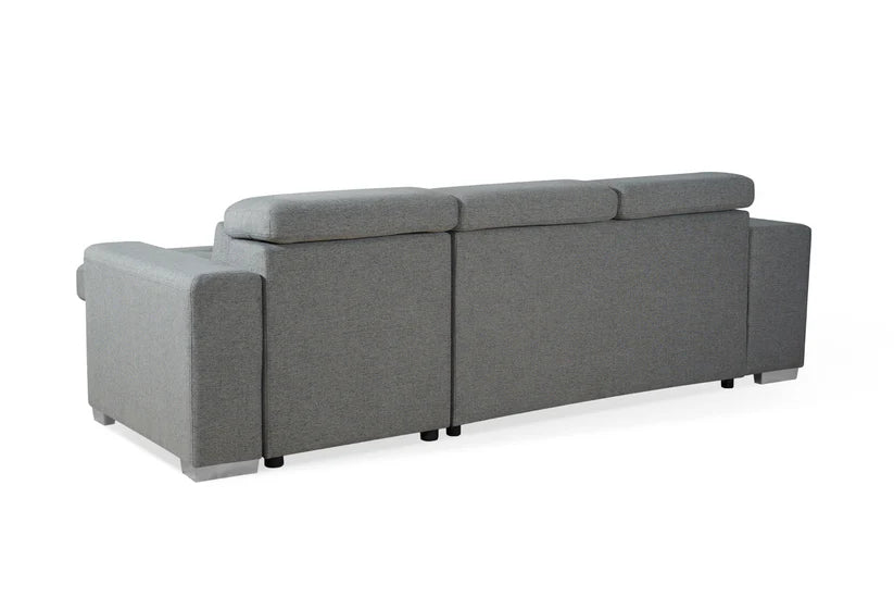 Artemis Sofabed Grey Universal Corner 5 seater Sofa