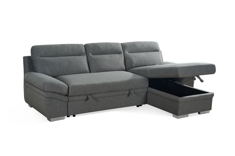 Astra Sofabed Grey Universal Corner Sofa